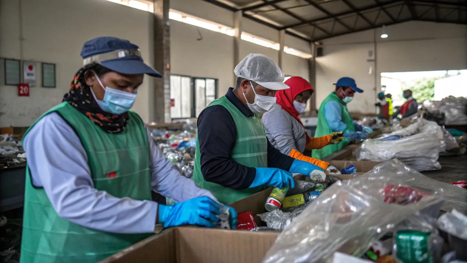Personal în Reciclare din Asia